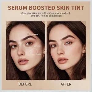 NWT Lakerain Foundation Stick Beauty Balm Tinted Moisturizing Serum 0.63oz