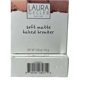 NWT Laura Geller Soft Matte Baked Bronzer Fair