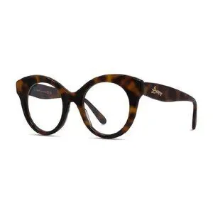 NWT LOEWE EYEGLASSES WOMEN HAVANA BROWN ROUND EYEWEAR