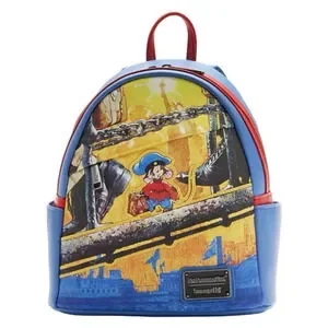 NWT Loungefly An American Tail Fievel Mini Backpack Disney colorful animation