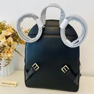 NWT Michael Kors Jaycee Medium Zip Pocket Backpack Black New