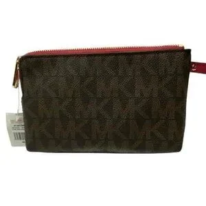NWT Michael Kors Jet Set Travel Large Double Wristlet