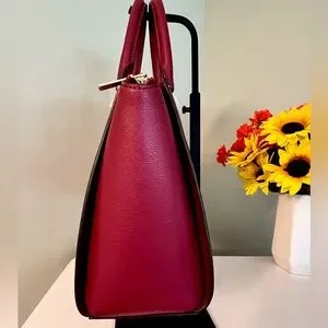 NWT Michael Kors Mulberry Ellis Large Leather Satchel