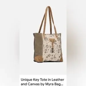 NWT Myra Unique Key Tote