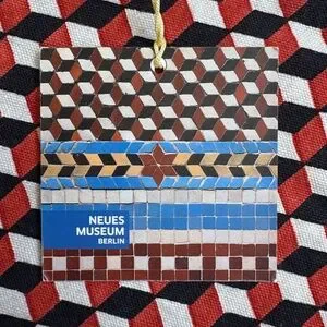 NWT Neues Museum Berlin Mosaic Tote - Brown - OS
