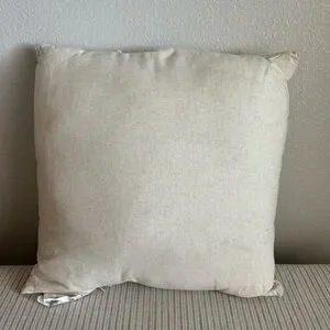 NWT Oversized Pieced Cotton/ Linen Square Throw Pillow - Studio McGee