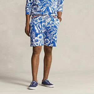 NWT Polo Ralph Lauren Men Tropical Floral Spa Terry Short Size S