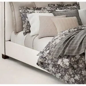 NWT Ralph Lauren -Home-Full/Queen Avery Gray Floral Duvet Cover Bedding