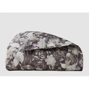 NWT Ralph Lauren -Home-Full/Queen Avery Gray Floral Duvet Cover Bedding