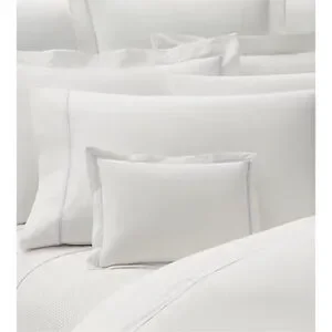 NWT Ralph Lauren Palmer Percale Full Flat Sheet Sky Light Blue White Bedding