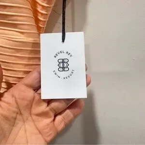 NWT Revel Rey Dean Deep V One Piece Swimsuit