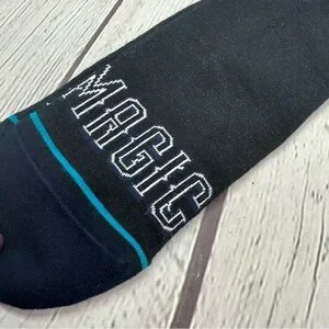 NWT Stance Casual Socks NBA Basketball Orlando Magic Sportswear Sporty Fandom