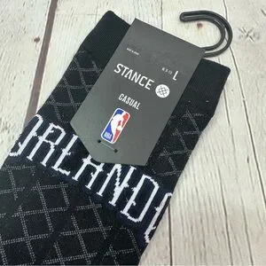 NWT Stance Casual Socks NBA Basketball Orlando Magic Sportswear Sporty Fandom