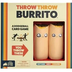NWT Throw Throw Burrito By Exploding Kittens - A Dodgeball Card Game