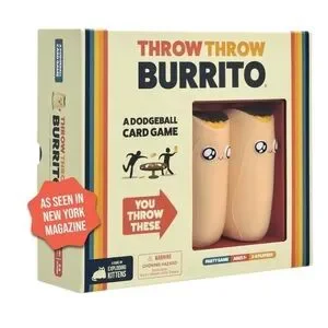 NWT Throw Throw Burrito by Exploding Kittens - A Dodgeball Card Game