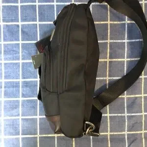 NWT TUMI Alpha Bravo Anti-Theft Crossbody Black Stealth Sling RFID Shielded