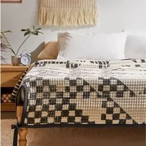 NWT Urban Outfitters Mimi Geo Bed Blanket