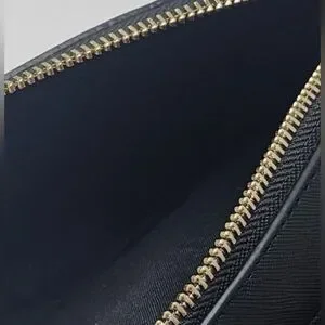 NWT Valentino Orlandi Black Studded Camera Crossbody Bag