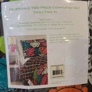 NWT Vera Bradley Twin Comforter Set In Lola