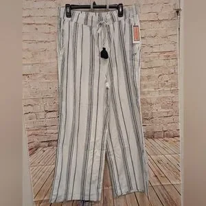 NWT Vineyard Vines Women's Bayberry Stripe Pull-On Pants