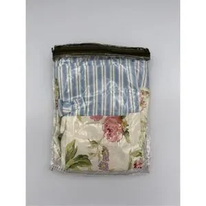NWT Waverly Tailored Pleat Valance Forever Yours Spring Curtain Panel 50" X 19"