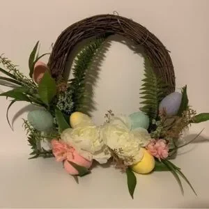 NWT. WAY TO CELEBRATE Easter/Spring Wreath