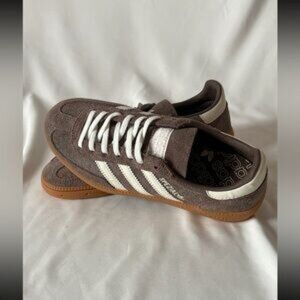 NWT Women's Adidas Handball Spezial Shoes Brown White