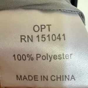 O.p.t Ruffle Pleated Tiered Dress Size Small Long Sleeve