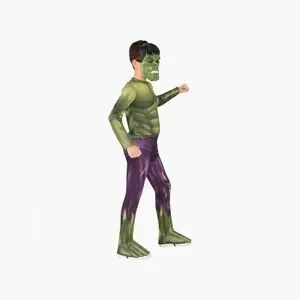 OFFICIAL MARVEL AVENGERS HULK COSTUME - SIZE EXTRA SMALL 3-4 (NWT)