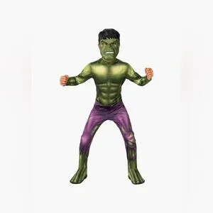 OFFICIAL MARVEL AVENGERS HULK COSTUME - SIZE EXTRA SMALL 3-4 (NWT)
