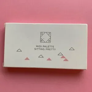 OFRA  Sitting Pretty Midi Blush + Highlight Pallet Peachy Pink Glow NWT