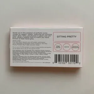 OFRA  Sitting Pretty Midi Blush + Highlight Pallet Peachy Pink Glow NWT