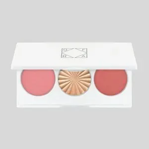 OFRA  Sitting Pretty Midi Blush + Highlight Pallet Peachy Pink Glow NWT