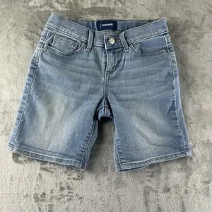 Old Navy Denim Shorts Girls 10 Blue Medium Wash