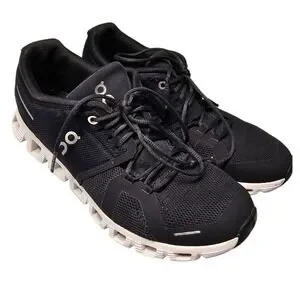 ON Cloud Women's Running Shoes Sneakers Black Athletic Comfort Lightweight W 7.5