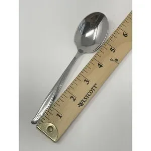 Oneida Community TWIN STAR Stainless Sugar Spoons 6 1/8” Set Of 2 Betty Crocker