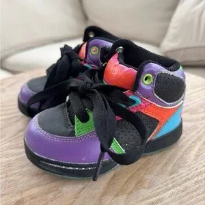 OSIRIS Baby High-Top Skate Sneakers Multicolor Urban Street Style Size 6