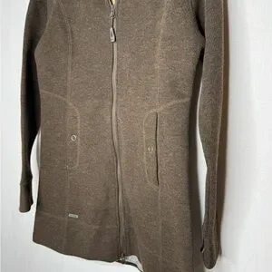 Outdoor Research Womens Salida Long Hooded Jacket Fleece Sz S Outdoor Gorpcore