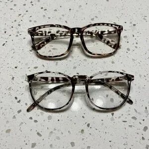 Pack of 2 Fashion Eyeglasses Leopard Print Eyeglasses