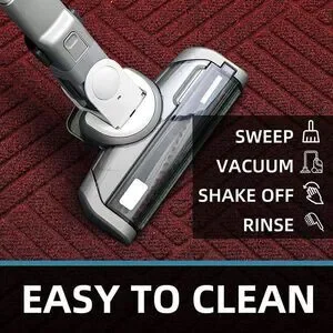 Pack of 2 Heavy Duty Floor Mat Entrance Doormat Rug