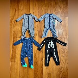 Pajama Bundle— Set of 4 (Size 6-9 Months)