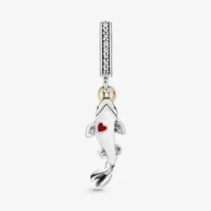 Pandora Good Fortune Carp Fish Dangle Charm