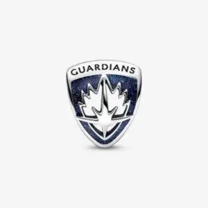 Pandora Marvel Guardians Of The Galaxy Rocket Raccoon & Groot Emblem Charm