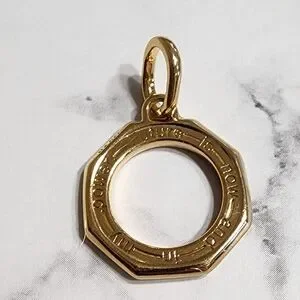 Pandora ME Rainbow Medallion Charm 14k Gold Plating