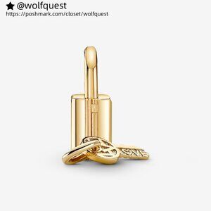 Pandora Padlock & Key Dangle Charm