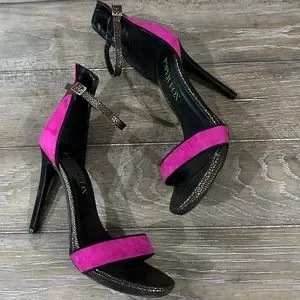 Paper Fox Platform Heels
