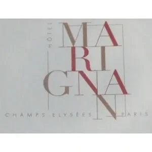 Paris France Hotel Marignan Limoges Porcelain Dish
