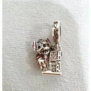 Paris Stitch Hollwood Tower Of Terror Charm Charm For Pandora Bracelet