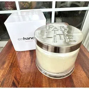 PartyLite Enhancd 01 3 Wick Jar Candle Fruity 40 60 Hours Burn Time New In Box