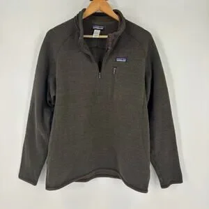 Patagonia Better Sweater Size Large Men’s Brown Zip Up Gorpcore Outdoor